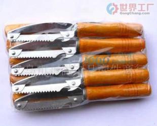 探秘批发市场新宠 钢管削皮刀引领日用百货厨房用具新风尚